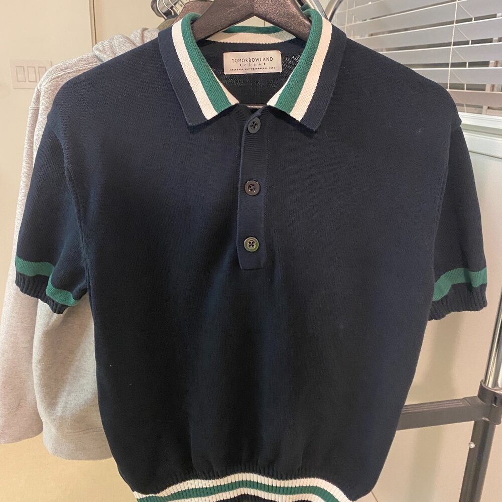 Tomorrowland Navy Polo